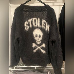 Stolen Girlfriends Club SSENSE Exclusive Black Home Body Cardigan